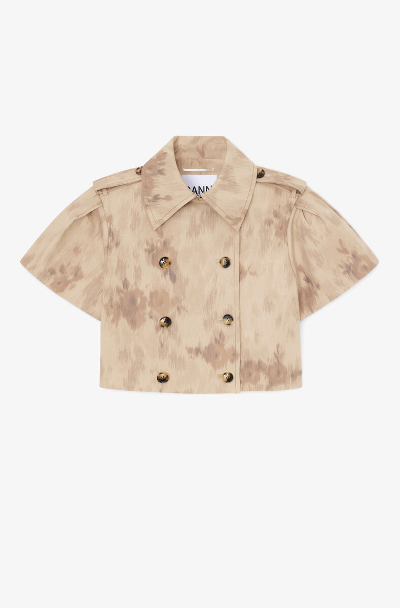 Jacket in Printed Cotton Jacket in Printed Cotton