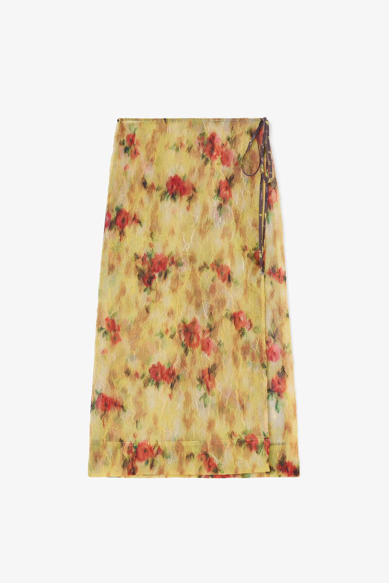 Skirt in Color-Block Patchwork Skirt in Color-Block Patchwork