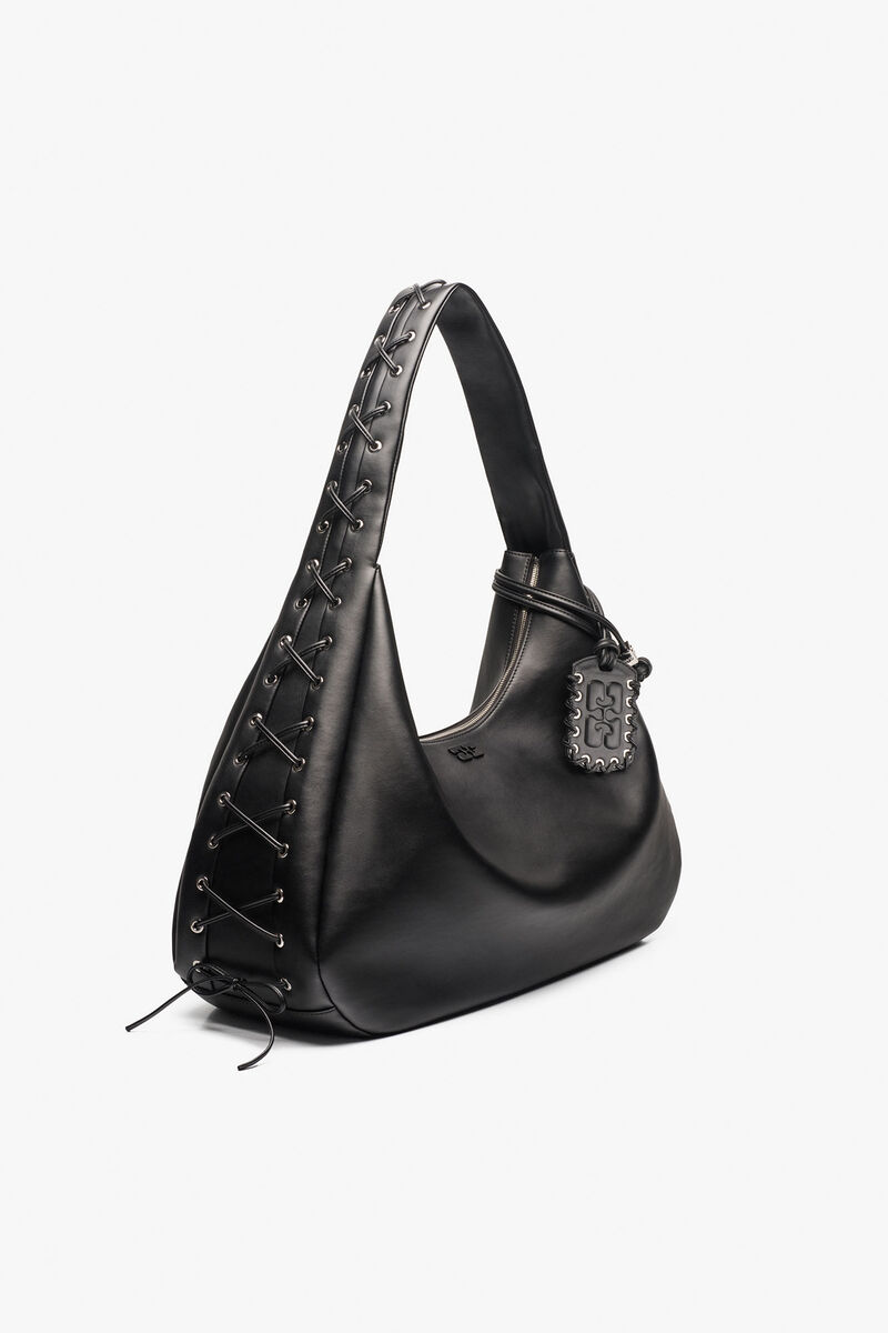 Black XXL Hobo Bag