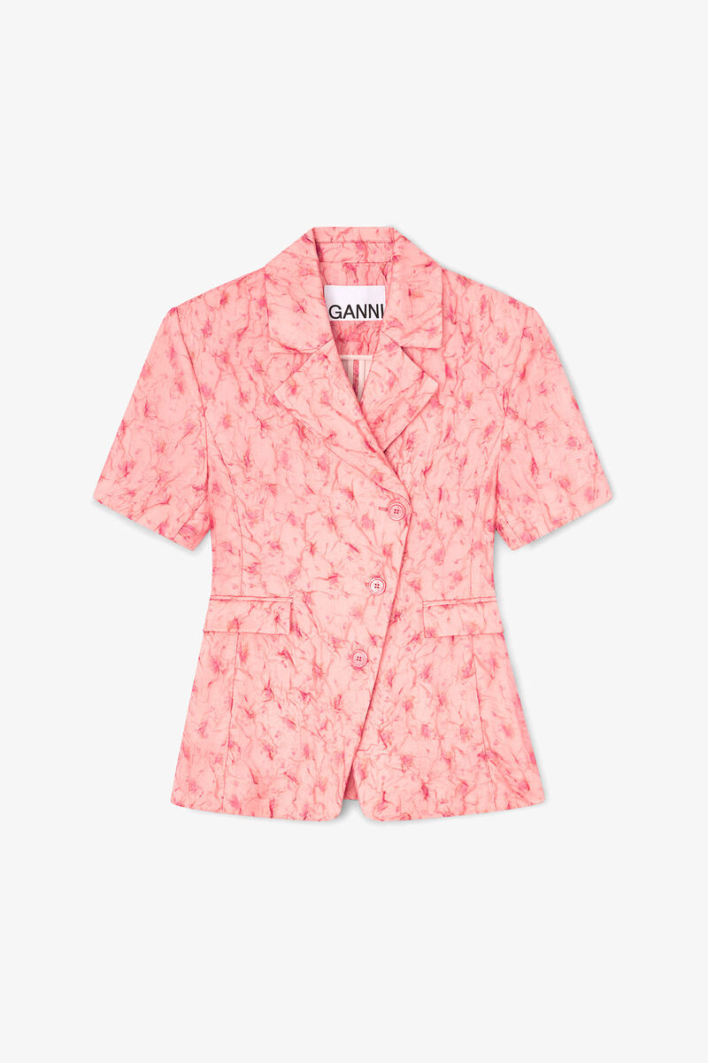 Blazer in Shibori Organza