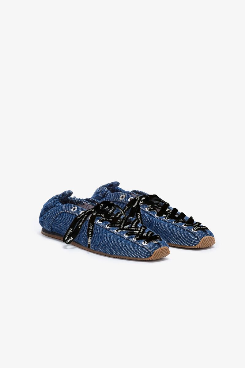 Sporty Ballerina in Denim