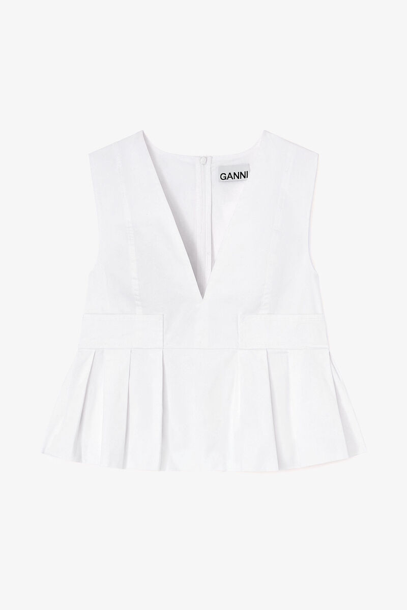 Top in Stretch Cotton