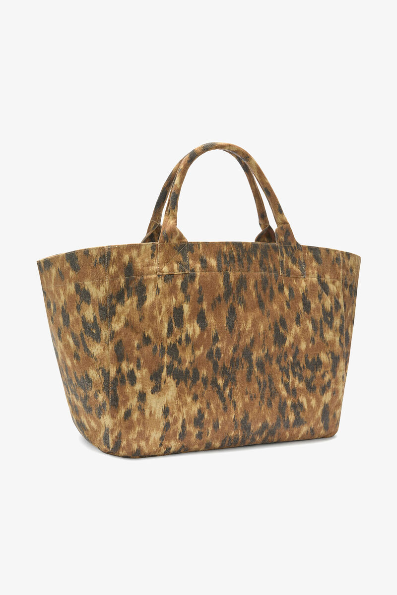 Tote XXL in Ikat Animal