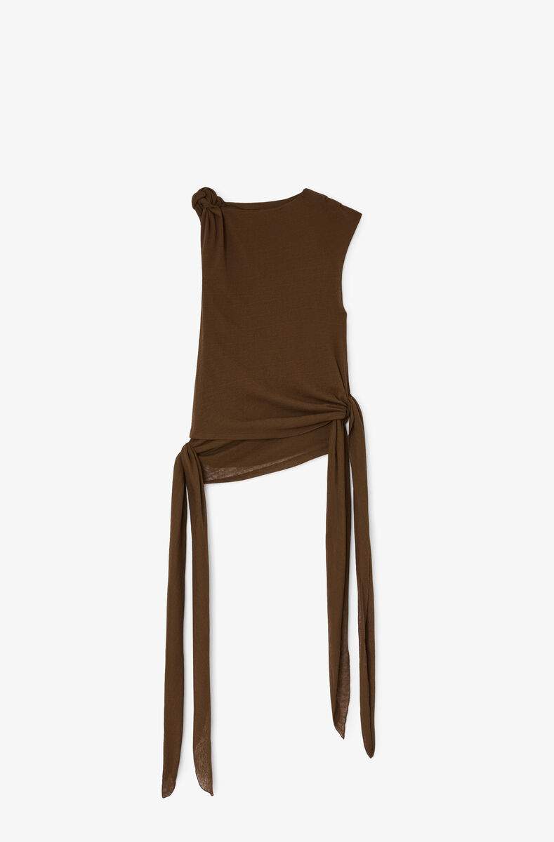 Top in Marl Mesh